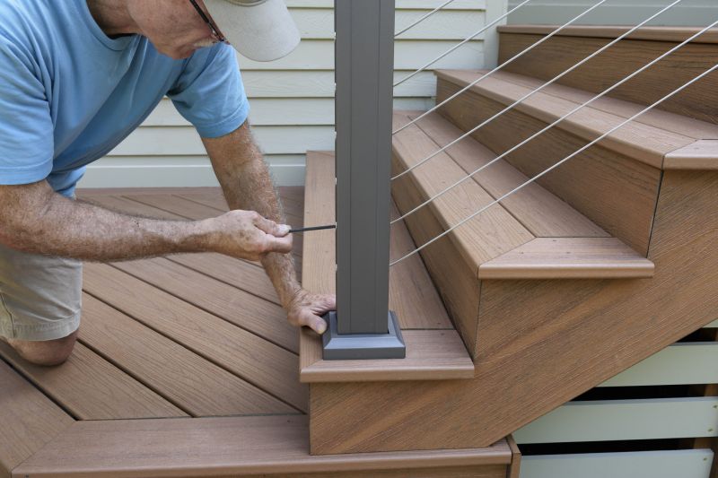 Wood Railing Repair in Alpharetta, GA